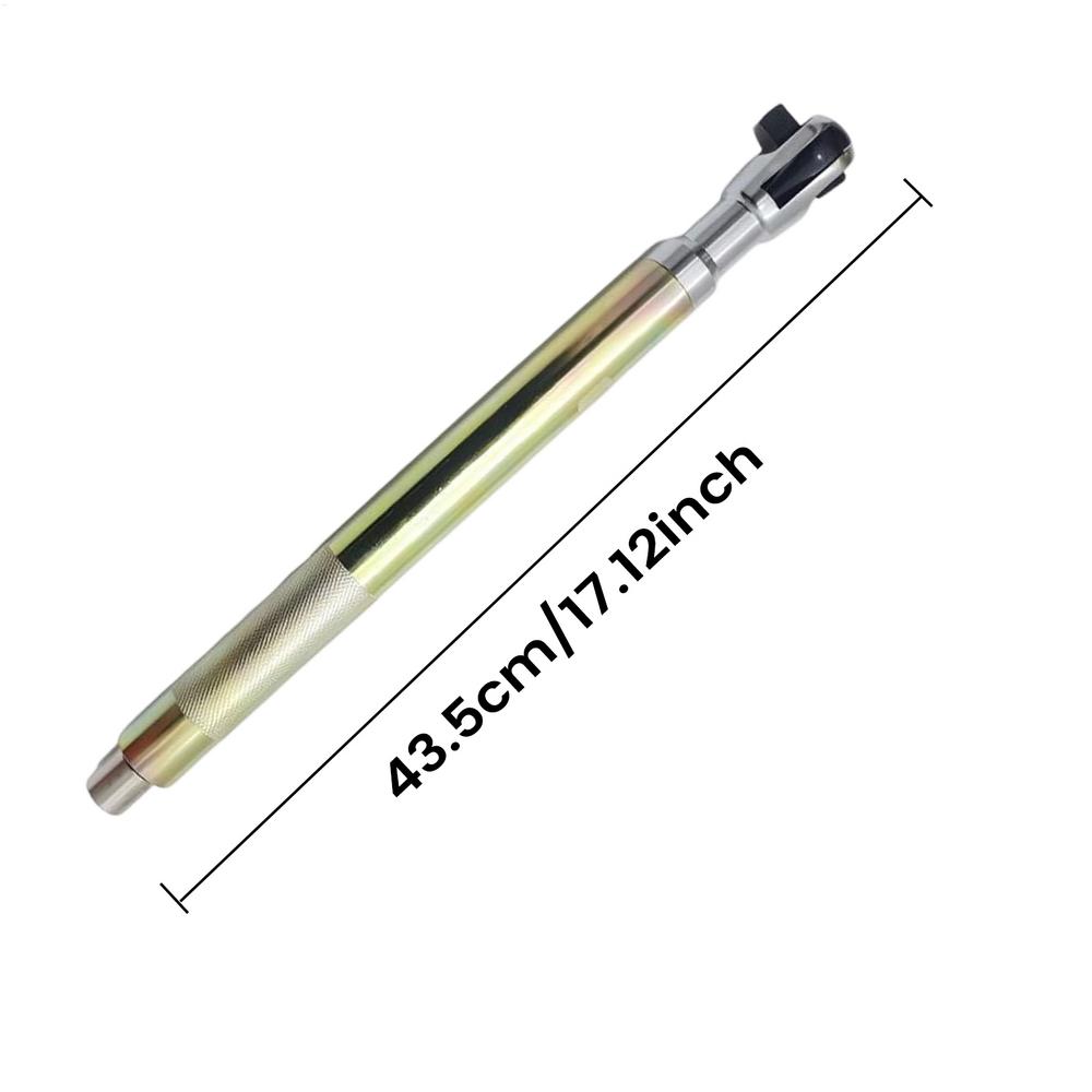 1PC Universal Offset Impact Extension Wrench, Ratchet Wrench High Torque Auto Repair Tool, 1/2 Manual Automatic repair tools жёлтый