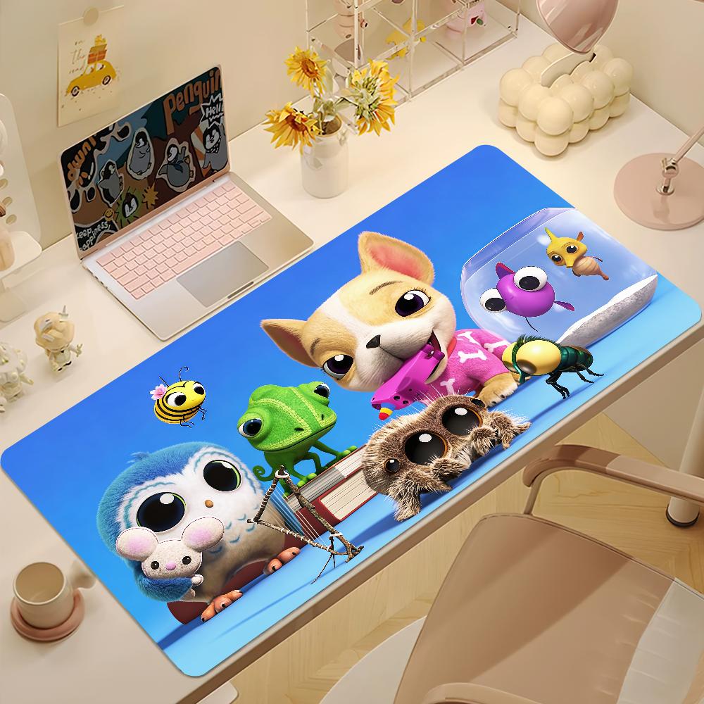 Cartoon Lucas The Spider Mouse Pad Cute Large NonSlip Lockedge Desktop Computer Desk Mat Keyboard Mousepad Office Gamer Student