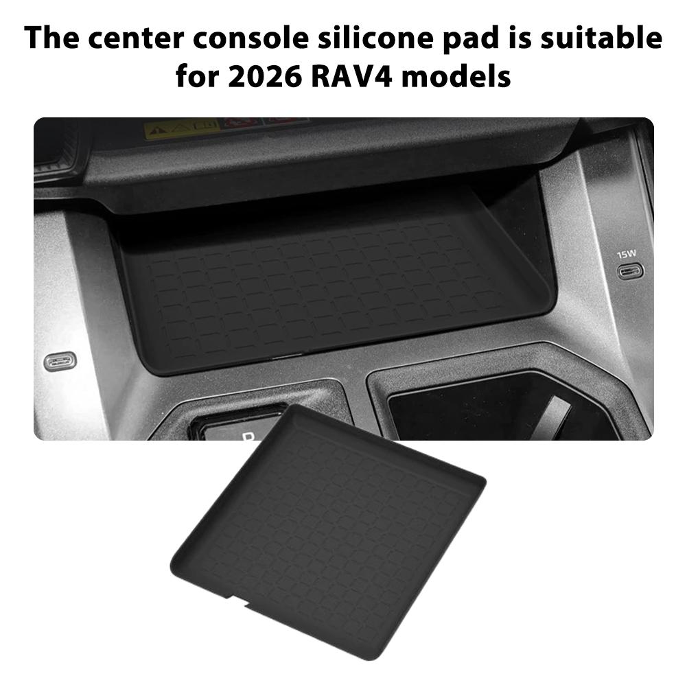 Car Center Console Storage Pad For Toyota RAV4 2026 Models Left/right-hand Drive Vehicles Anti-Slip Mats Interior Accessiories
