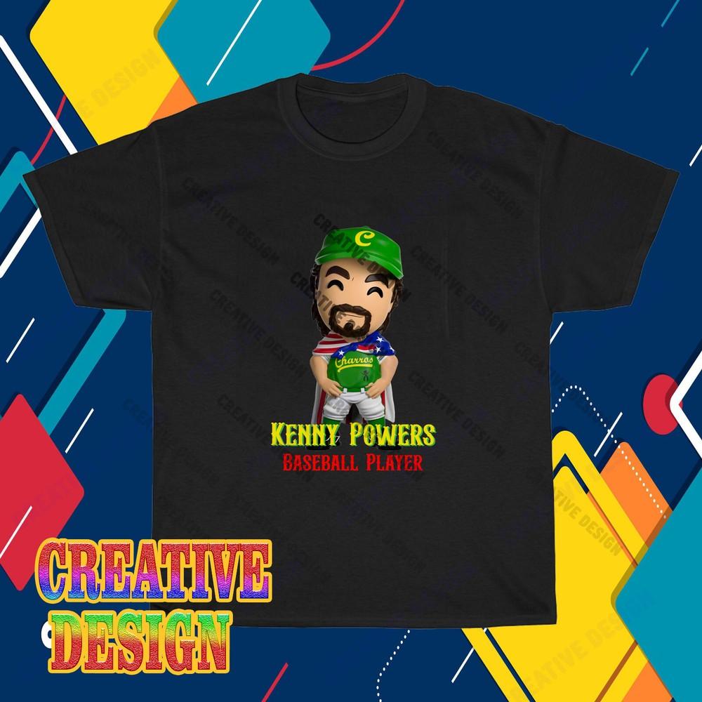

New Gildan Kenny Powers Logo Baseball Player Logo T-Shirt Funny Size S to 5XL M