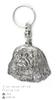 Pekingese, Pekinese, Peke - Silver-plated pendant with a dog in a decorative box, handbag decoration, backpack pendant by Art-Dog brand