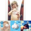 Juguete de Nube para Ducha de Bebé con Efecto de Lluvia para el Baño y Juego Sensorial