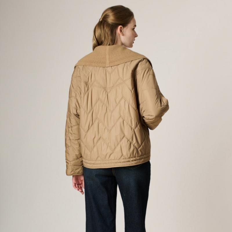 Bcbg Quilting Jumper With Detachable Collar B3w9r131