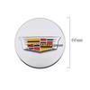 Tapas Centrales de Rueda 66mm 4 Piezas Accesorios para Cadillac Escalade XT5 XT6 CT5 CT6 XTS CT4 Emblema de Neumático de Coche Estilo de Coche