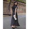 Demana Polka Dot Ruffle Sleeve Skirt Set
