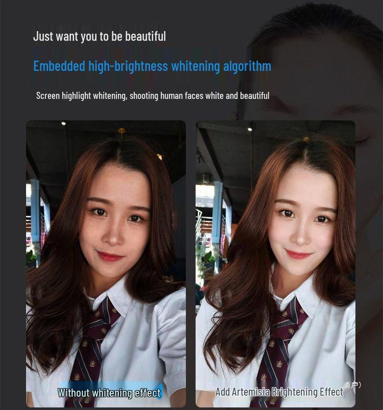 4K Ultra HD Camera with USB, Desktop/Laptop Microphone for Horizontal/Vertical Streaming & Online Meetings