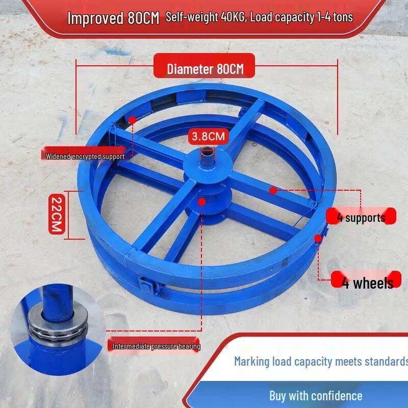Reinforced Horizontal Cable & Fiber Dispenser with Brake