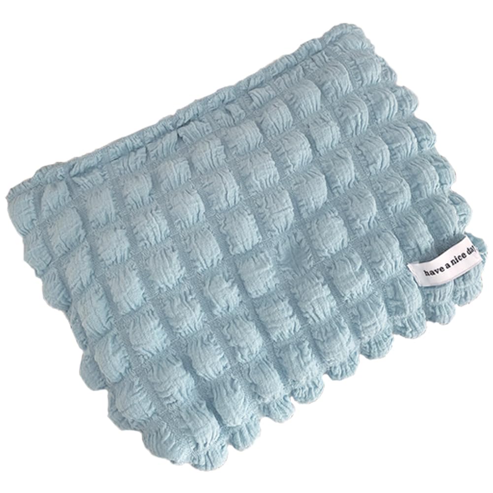 

GPT Popcorn Makeup Cosmetic Blue [Suitcase Company] Pouch, Fabric, Women s, Large, Stylish, Cute, Pouch, Pouch, синий