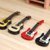 1:12 Dollhouse Miniature Furniture: Musical Instrument Models - Guitar & Bass