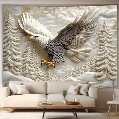 Soaring Eagle Tapestry  Perfect for Home Décor Adding Natures Majesty and Wilderness Charm To Your Living Space
