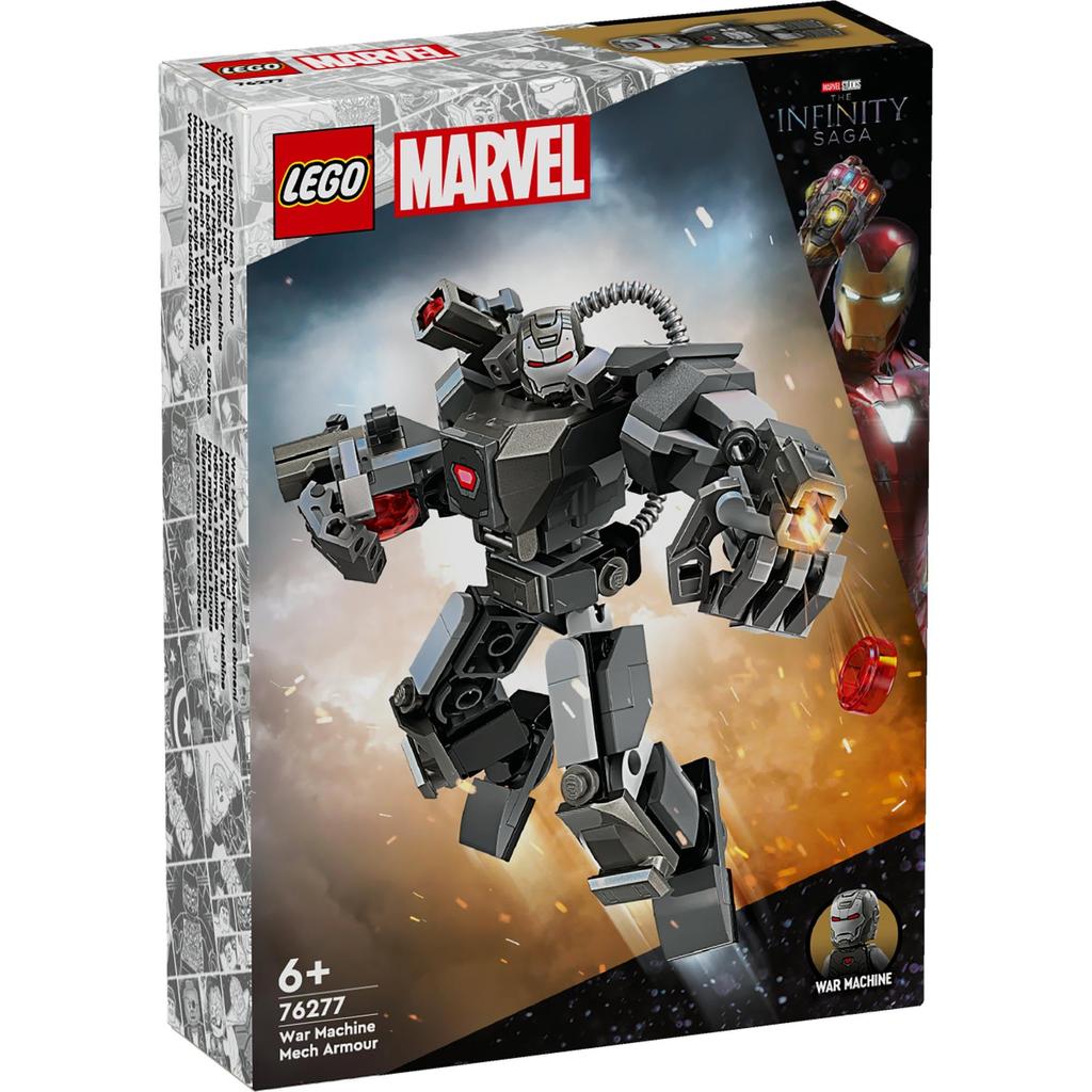 LEGO Super Heroes War Machine Mecha Suit Toy Present Birthday Block Educational Christmas Boys Girls Children 6 Years Old 7 Years Old 8 Years Old