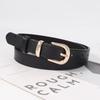 Stylish Womens Vintage Pu Belt For Summer Casual Wear With Alloy Buckles