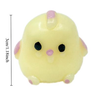 Kawaii Little Chicken Squeeze Toy Cartoon Decompression Toy Mini Chick Fidget Miniature Slow Rebound Relief Doll Birthday Gift