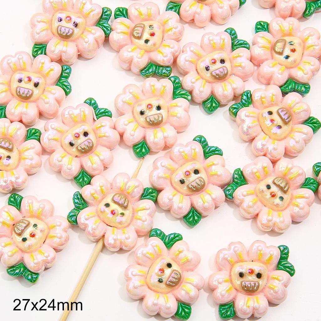 Harzperlen-Anhänger-Charms für Schmuckzubehör, DIY-Halskette, Armband-Zubehör