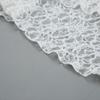 Pure desire French white lace hollow dress female sexy one-word shoulder long sleeve s-shaped hip skirt evening dress