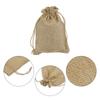 5pcs 10x14cm Drawstring Burlap Bag Jute Gift DIY Wedding Favor Gift Bag Small Burlap Bags For Packaging Candy Chocolate Jewery
