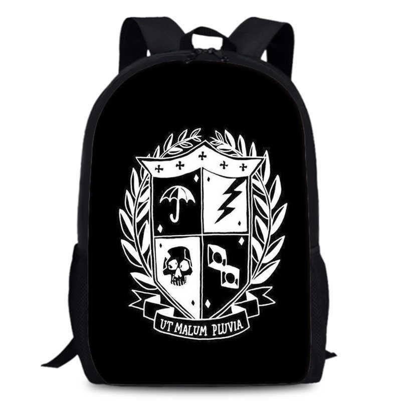 Umbrella Academy Backpack For Elementary School Stylish Durable And Breathable Oxford Cloth Design