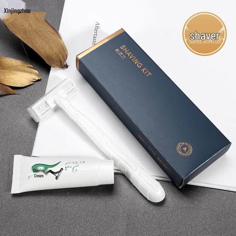 Hotel Disposable Toothbrush, Toothpaste & Razor Kit