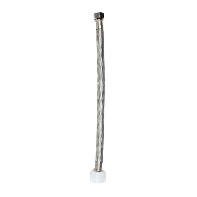 Toilet Connector Braided Stainless Steel Toilet Hose Toilet Water Supply Line 3/8inch To 1/2inch Flexible Toilet Hose