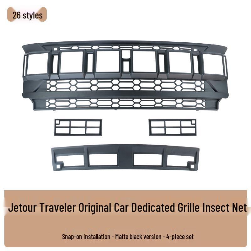 Jetour Traveller Insect Net Grille Cover for Radiator Protection - Fits 26 Models