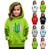 Sweatshirts für Teenager-Mädchen, Kapuzenpullover, langärmelig, mit Kordelzug, süßer, übergroßer Kapuzenpullover
