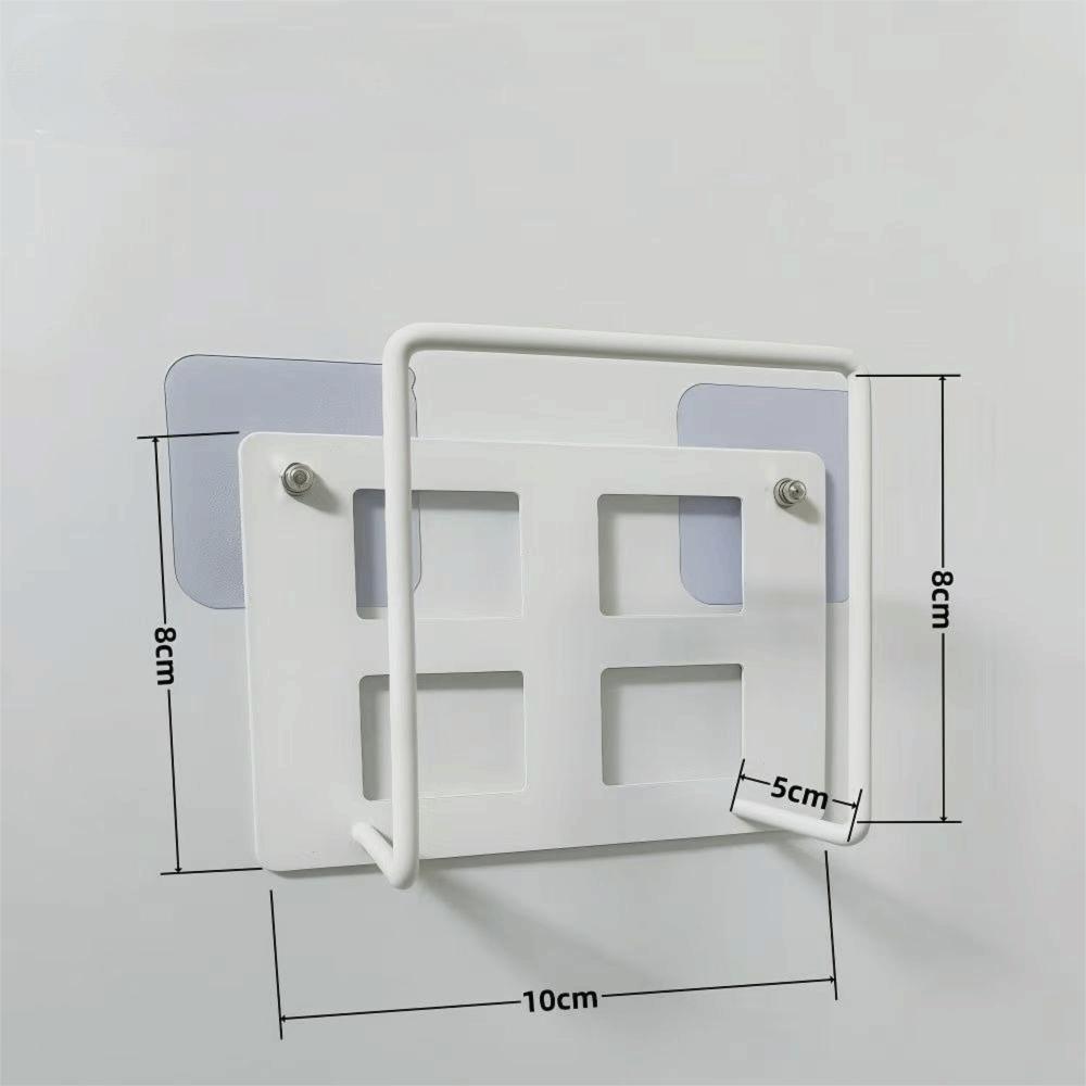 Wall Mount Set-Top Box Storage Rack Space-Saving WiFi Storage Bracket Router Holder  Living Room