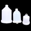 125/250/600ml Plastic Spray Paint Cup Sprayer Cup Air Gravity Feed Paint Spray Pot Thread Connector For Spray Gun Parts