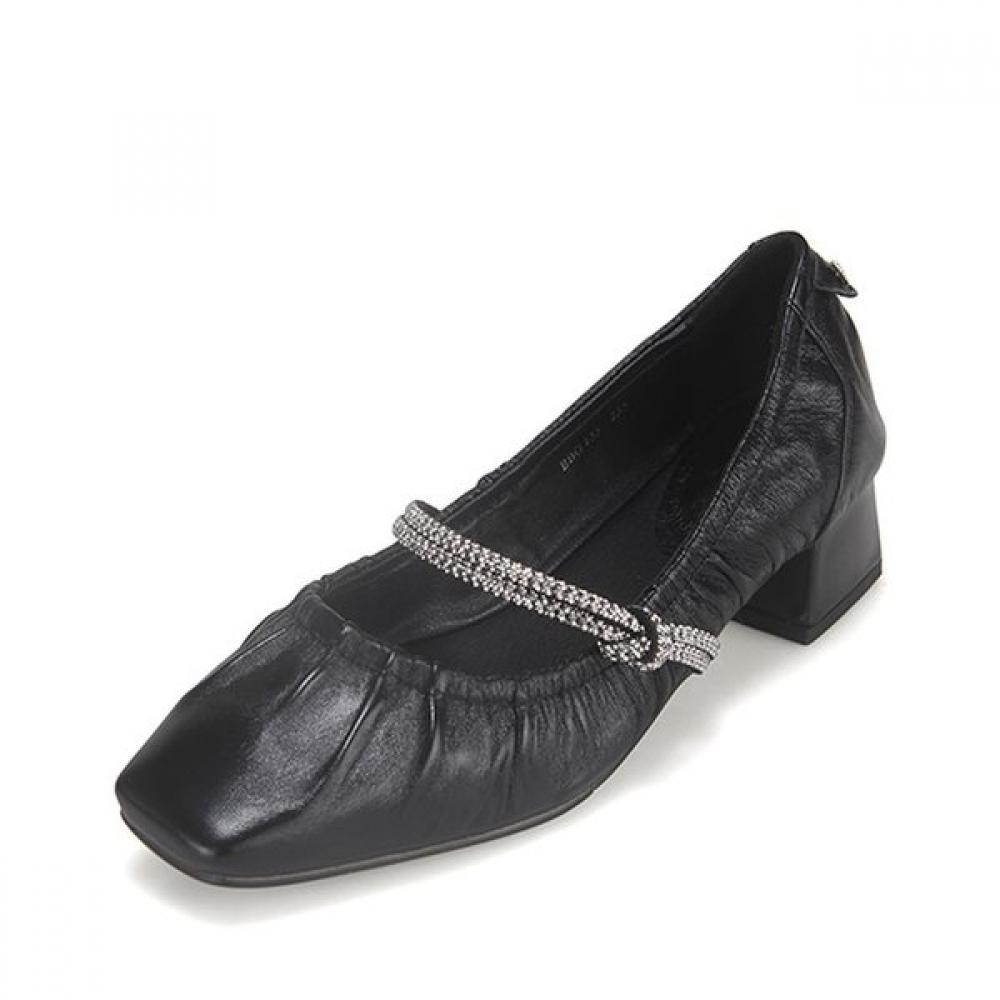 

Barbara Leather Jewelry Mary Jane Pumps Bbg135bk 250mm