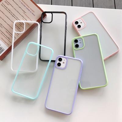 Shockproof Transparent Acrylic Phone Case For iPhone 15 14 13 12 11 Pro Max 13 12 Mini 13 SE 2020 XR XS Max 7 Plus Clear Cover