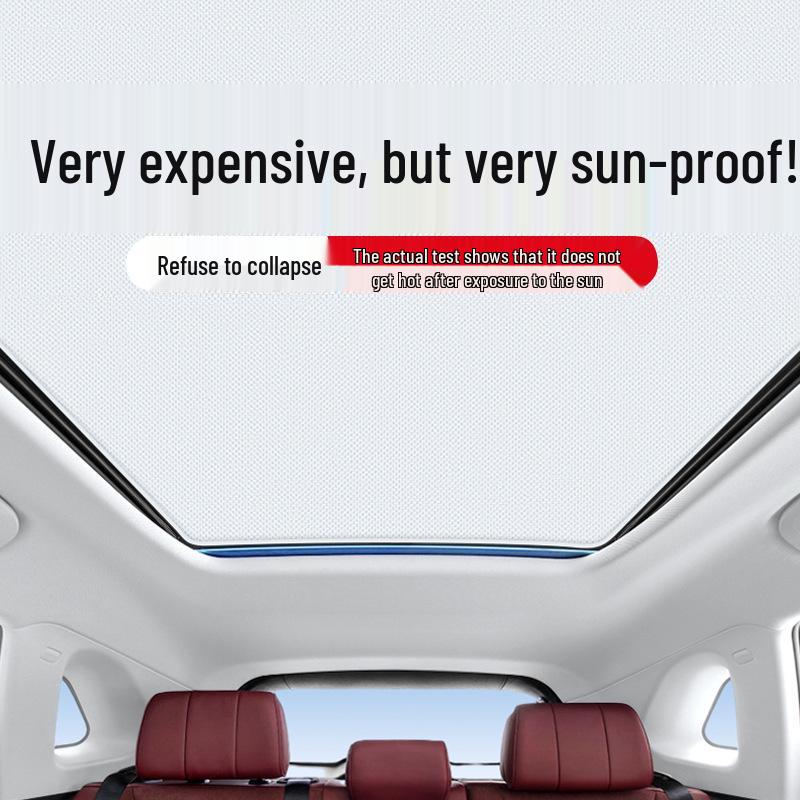 Hongqi 25 Model Tiangong 05 Sunroof Sunshade: Heat Insulation, UV Protection, Privacy Shield