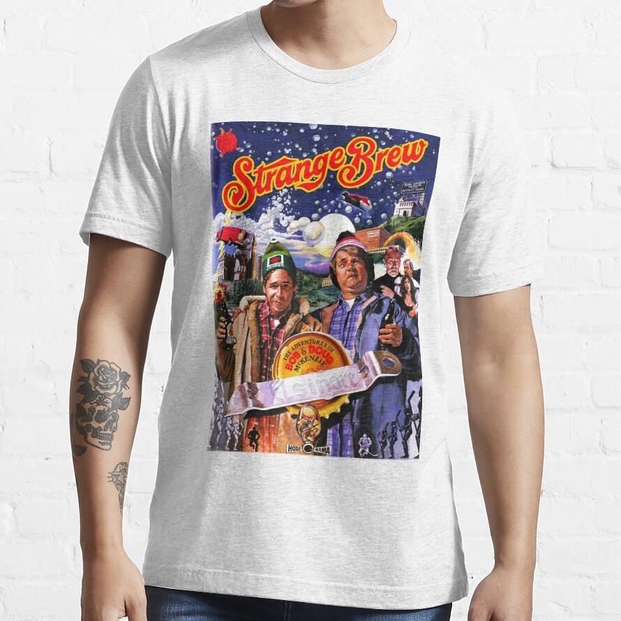 Cotton T-Shirt Strange Brew The Adventures Of Bob & Doug McKenzie Unisex T-Shirt S