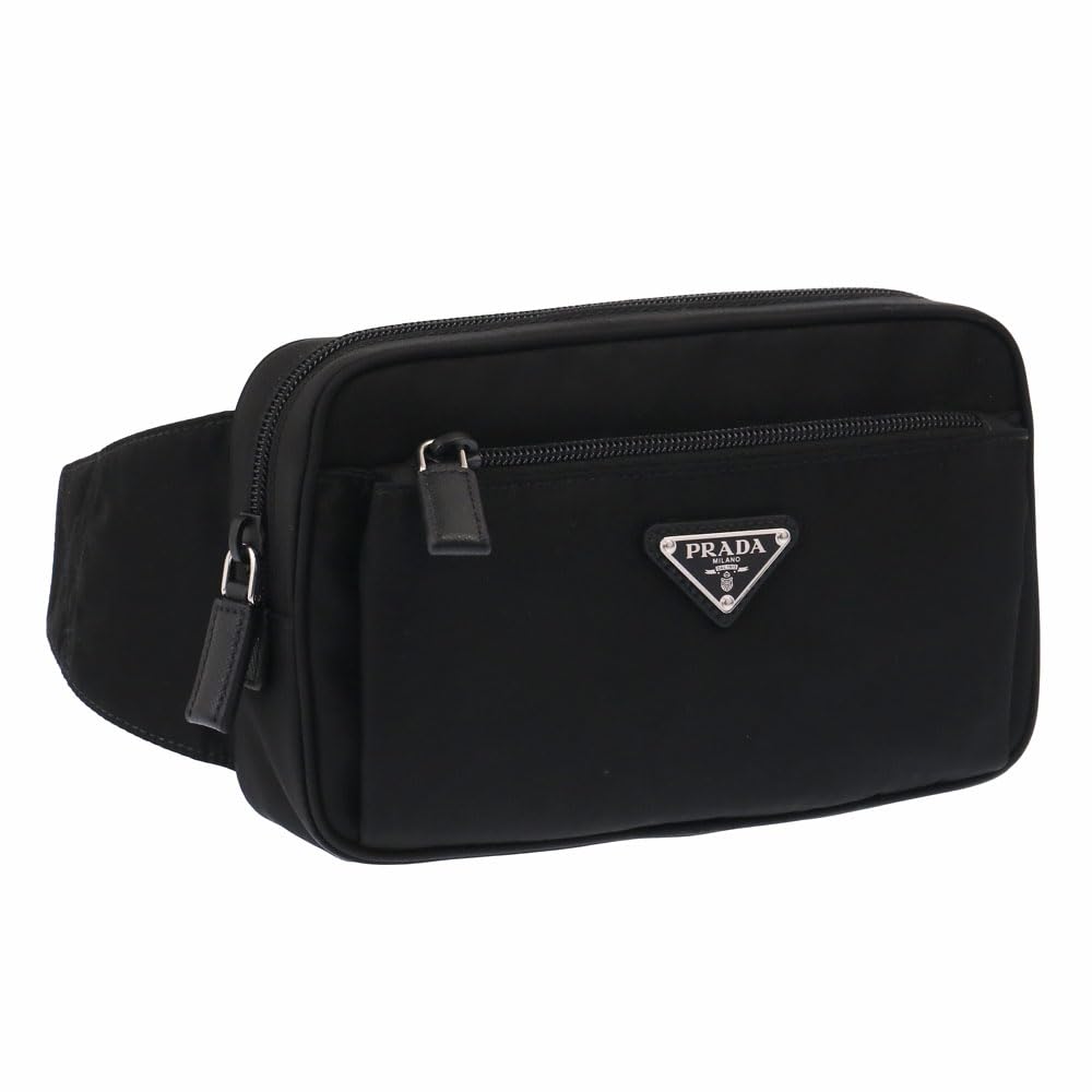 

Prada Nylon Belt 2VL977 2DMG F0002 Black Men s Bag, v-ooo, [Used] чорний