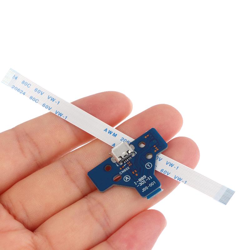 1 Sada DIY Nabíjecí port s flex kabelem Náhrada pro Jds-001 011 030 040 050 Deska pro rychlé nabíjení Type-C pro Ovladač