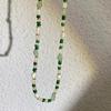 Titanium Steel Natural Stone Pearl Beaded Necklace Retro High-end Temperament Collarbone Chain Fashion Niche Versatile Jewelry Women