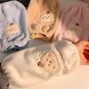 Autumn/Winter Plush Bear Sleeve Covers for Girls - Anti-Stain Long Hand Guards