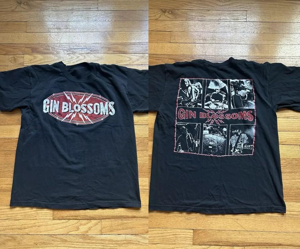 Gin Blossoms Band Tour 2 Sided T SHirt Full Size S5XL Unisex T-Shirt XXL