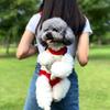 Breathable Dog Outdoor Backpack Portable Dog Cat Front Chest Backpack  Outdoor