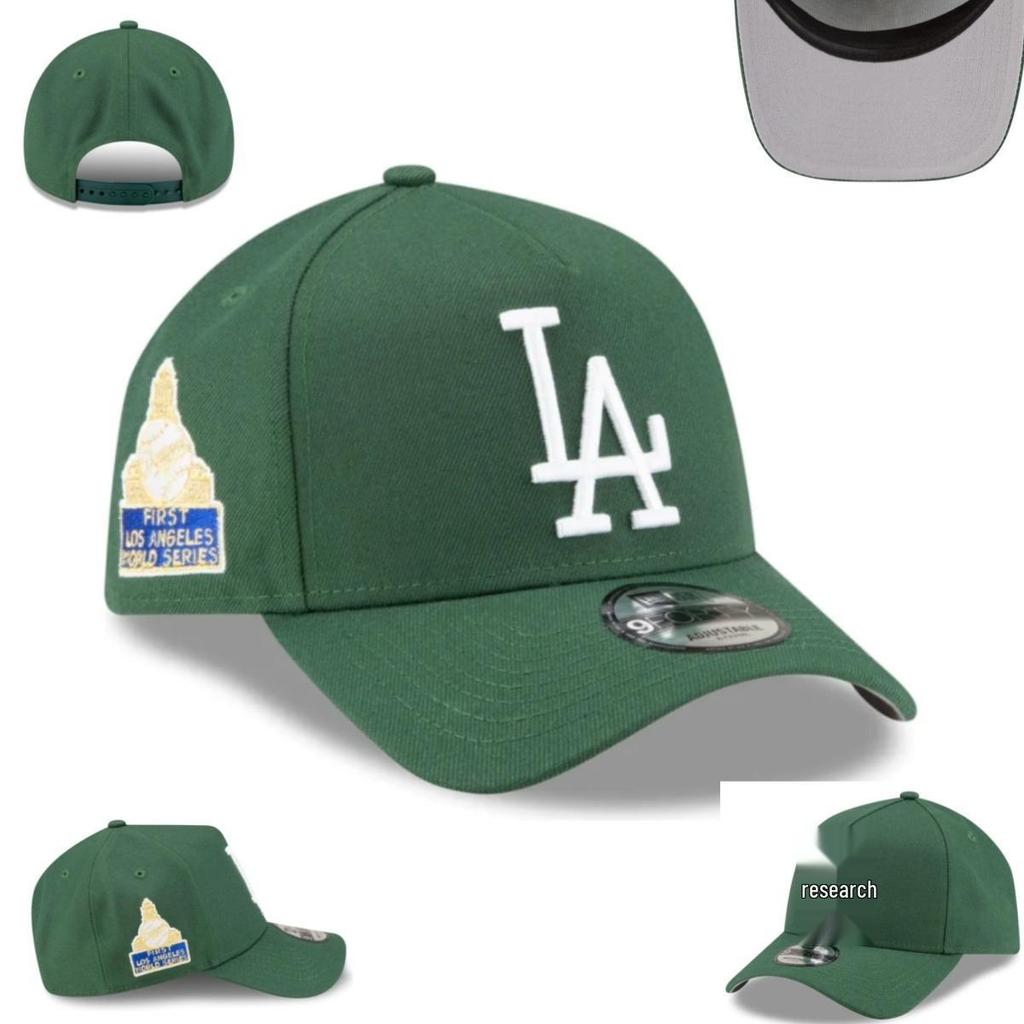 Unisex Adjustable Baseball Cap: LA Dodgers & NY Yankees Curved Brim Hat