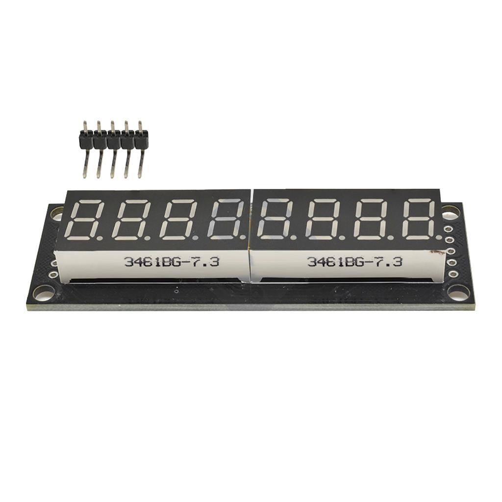 Digital Tube Display Module 8 Digit 7 Segment LED 5V 0.36in 74HC595 Yellow Display