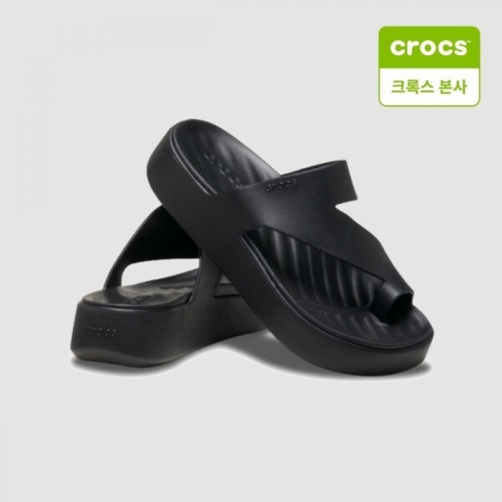

CrocS Женские Платформа Getaway Черные 210834 001 blacks/w5(220mm)