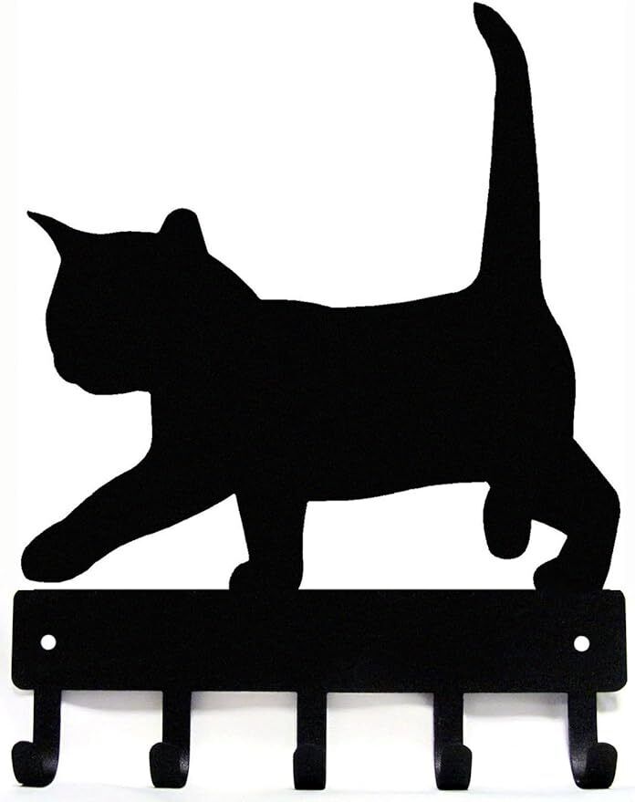 

Подставка и вешалка для ключей Cat #2 — настенный держатель для любителей кошек