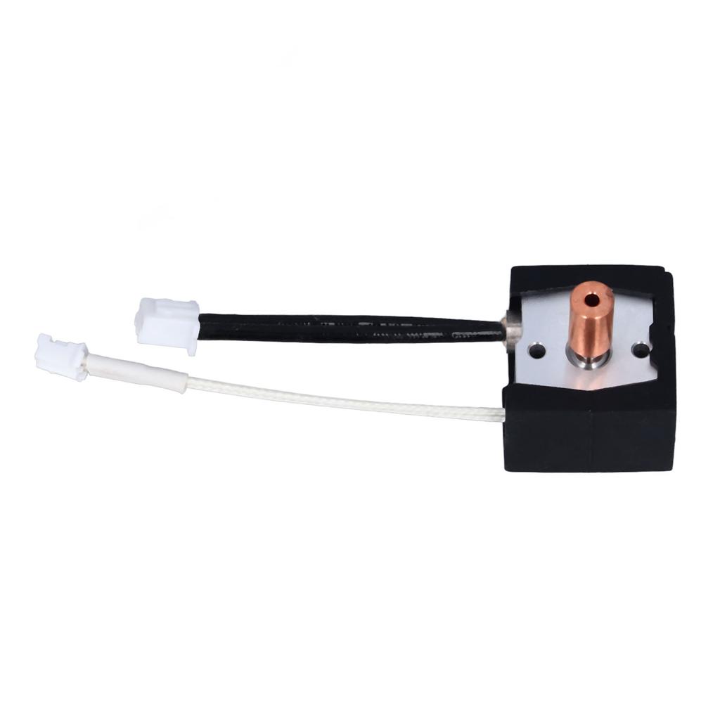 Extruder Heater Block Titanium Alloy Copper Throat Hardened Steel Nozzle High Precise Thermistor for