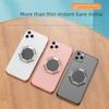 Zinc Alloy Multi-Function Foldable Phone Stand and Back Sticker Ring