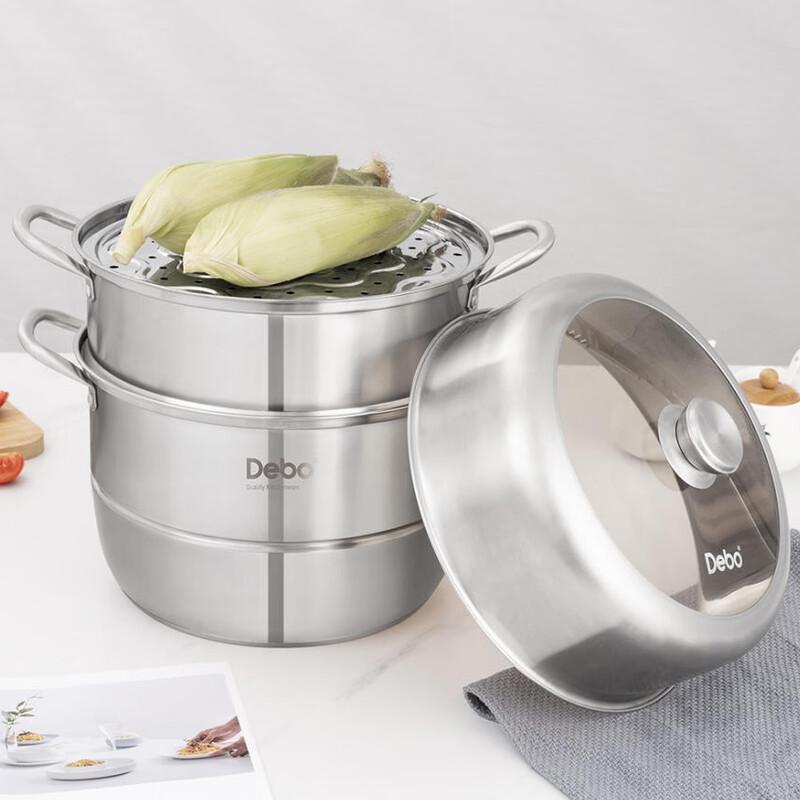 Debao Gaizika 3-Layer 304 Stainless Steel Steamer Pot
