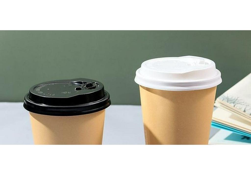 Thickened 250/400ml Disposable Coffee Cups with Lids for Hot and Cold Drinks
