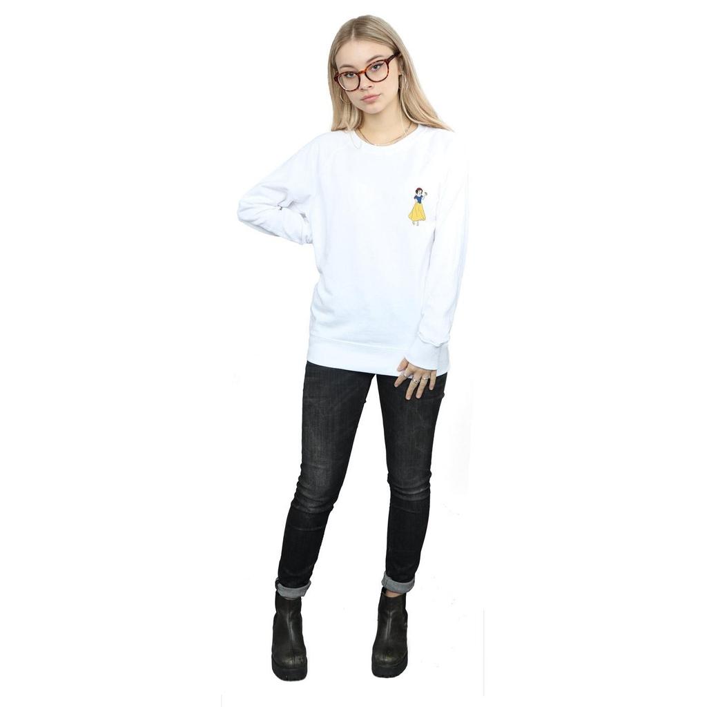 Disney Princess Womens/Ladies Snow White Chest Sweatshirt