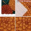 2D FLAT PRINTING 2pcs Curtains (Without Rod) Floral Elegance Design (6) Holiday Easter Printed Curtains Polyester Curtains