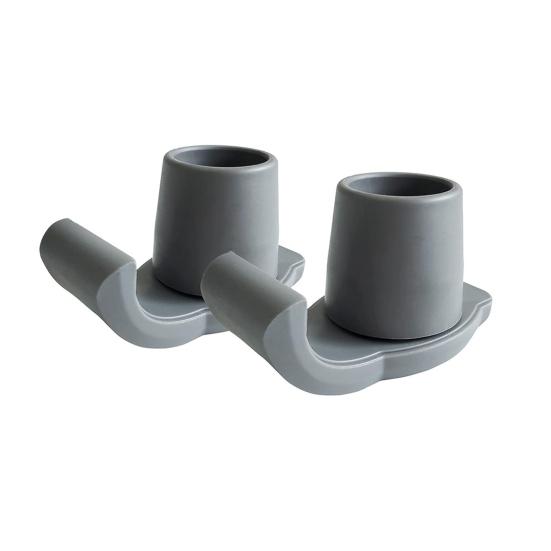 2Pcs Walker Ski Glides Tool-Free Installation Walker Glide Ski Heavy Duty Universal Glider Foot Cover Caps Non-slip Foot Pad