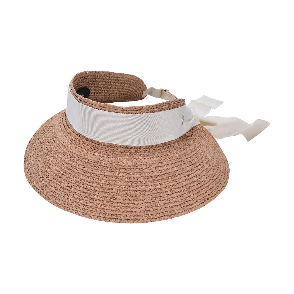 

Хелен Камински Rosalie Нуга Крем Козырек Солнечная Шляпа Кепка51251 HAT51251 NUCR