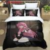 Fashion 3d Print Anime BOCCHI THE ROCK Bedding Set Article Children & Adults for Beds Quilt Covers Pillowcases Duvet Cover Sets